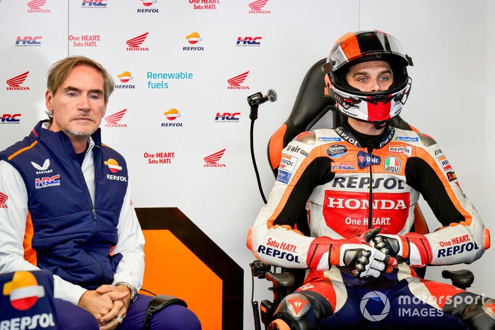 Cristhian Pupulin, chef mécanicien de Luca Marini, actuel pilier du staff Honda