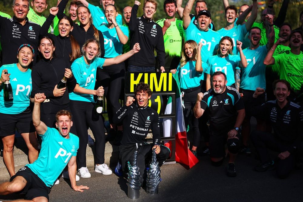 Kimi Antonelli dispose actuellement d'une belle avance au championnat pilotes.