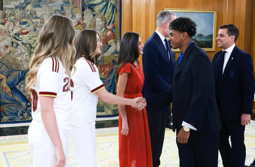 Lamine Yamal reçu par la famille royale à Madrid le 20 juillet 2026