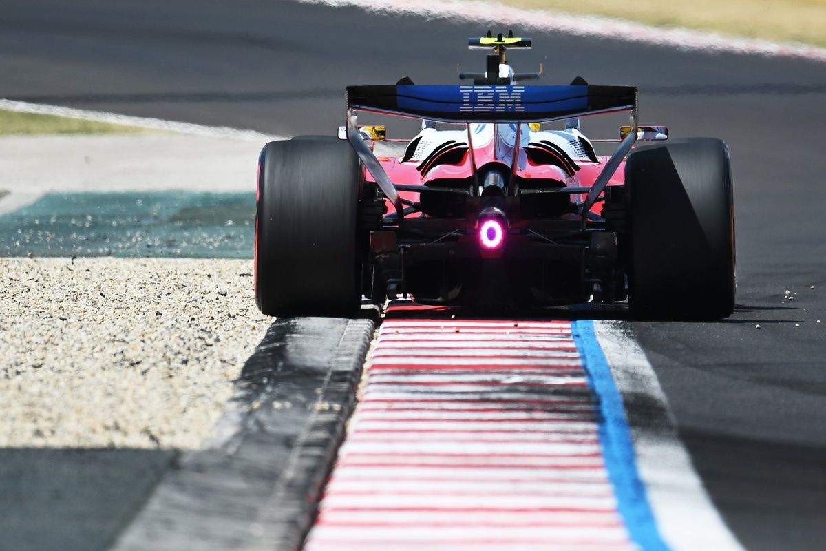 Lewis Hamilton en Ferrari