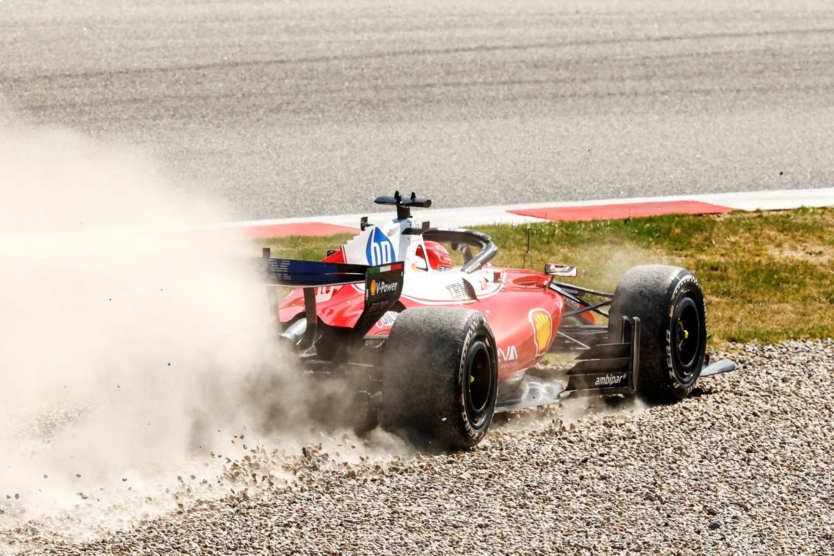 Charles Leclerc au volant de la Ferrari SF‑26 lors du Grand Prix de Grande‑Bretagne