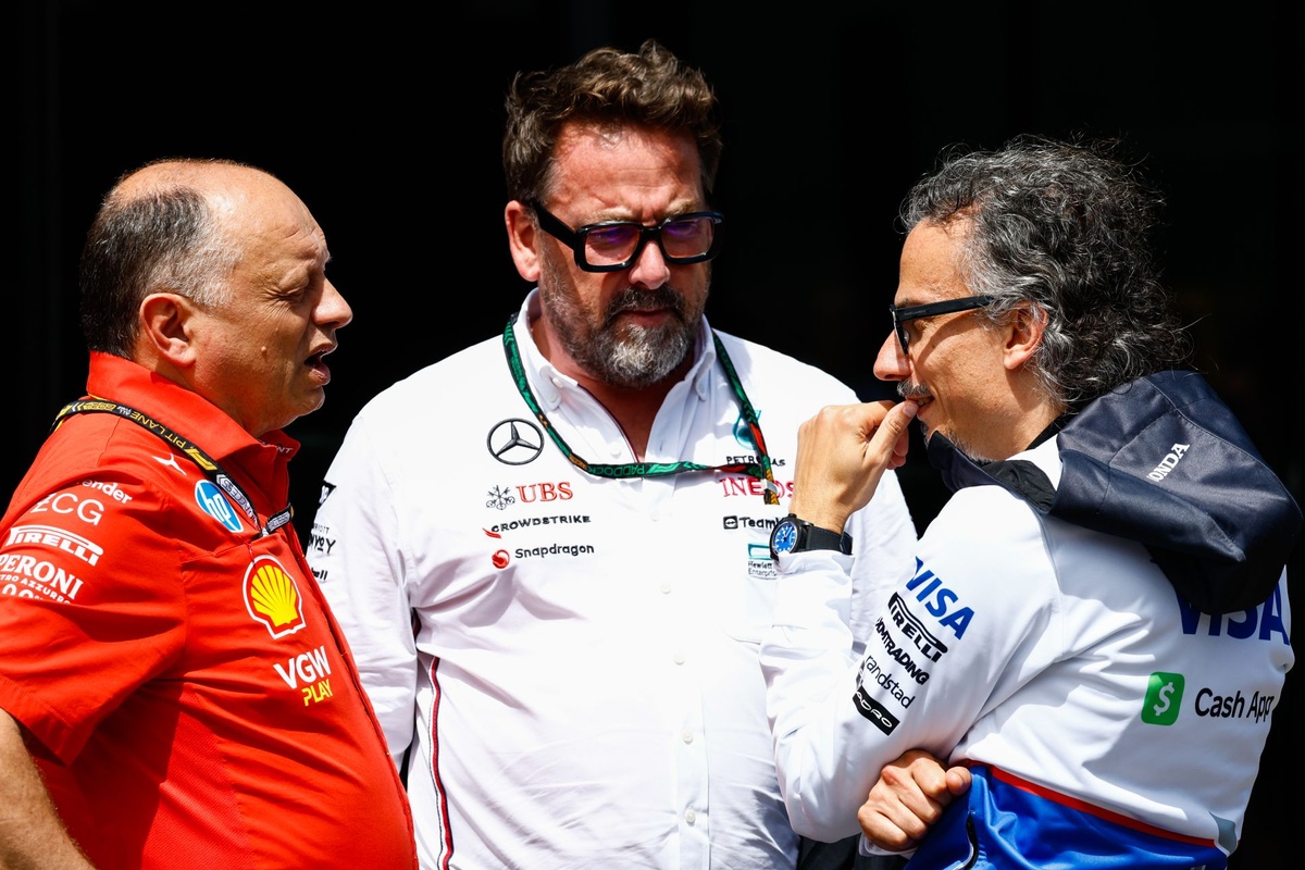 Frederic Vasseur, directeur de Mercedes, annonçant le départ de Gwen Lagrue