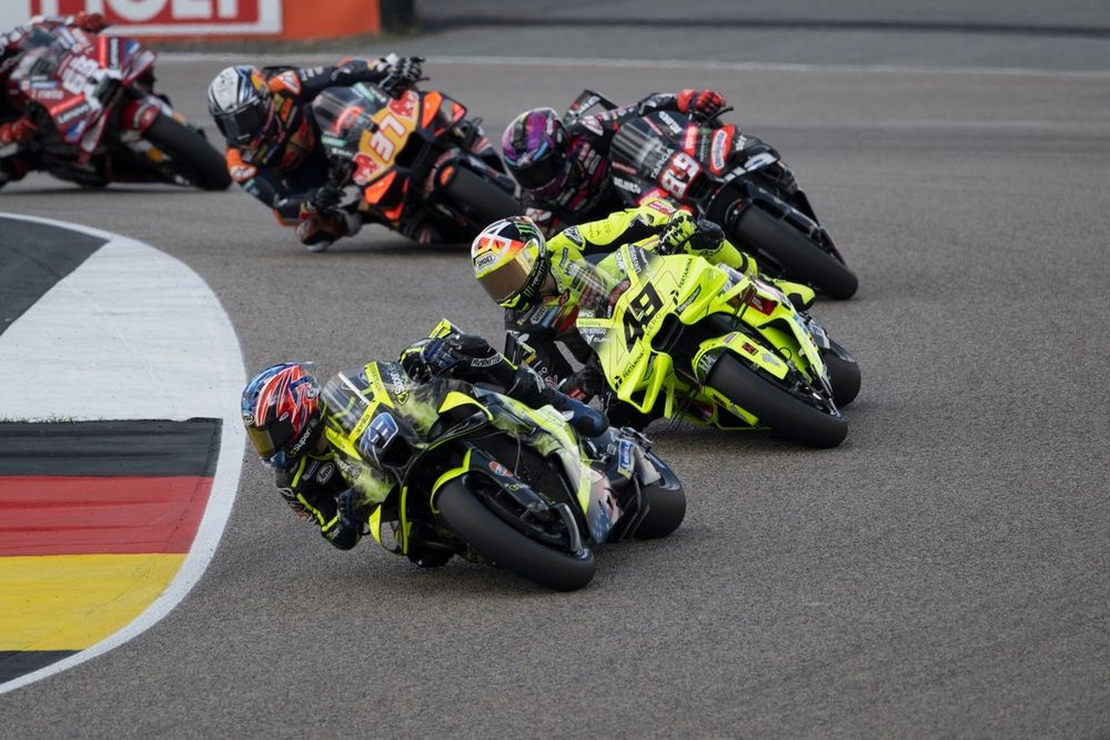 Ai Ogura, pilote de Trackhouse Racing sur le circuit du Sachsenring