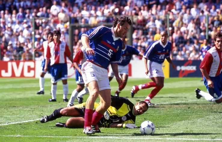 Stade Félix‑Bollaert, Lens, où la France a remporté le match contre le Paraguay en 1998