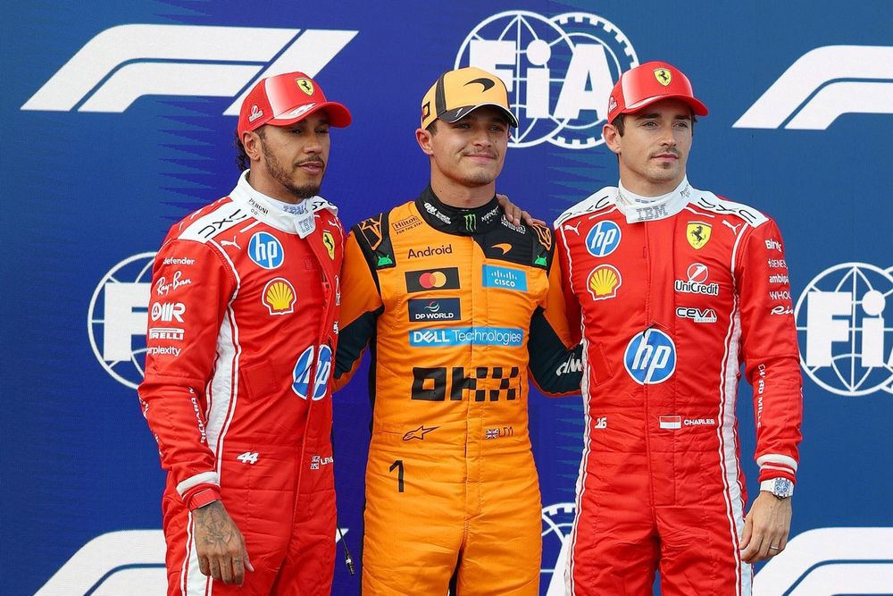 Lando Norris devance Lewis Hamilton de peu lors des qualifications du Grand Prix de Hongrie