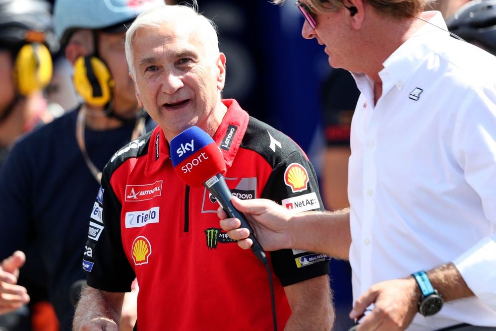 Davide Tardozzi, team manager de l'écurie officielle Ducati