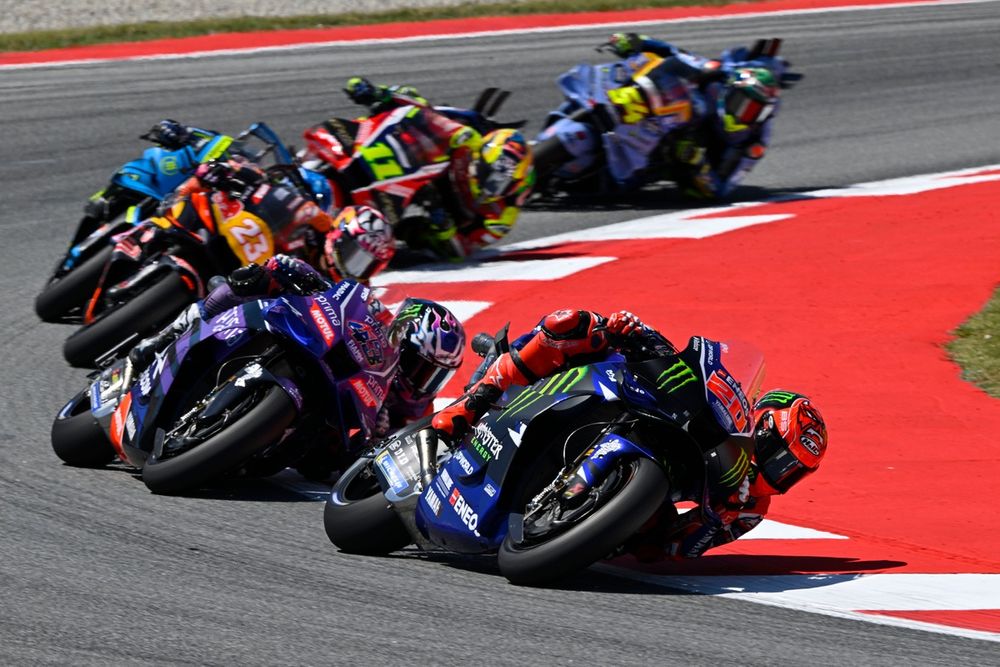 Fabio Quartararo en Yamaha, sixième place au Grand Prix de Catalogne