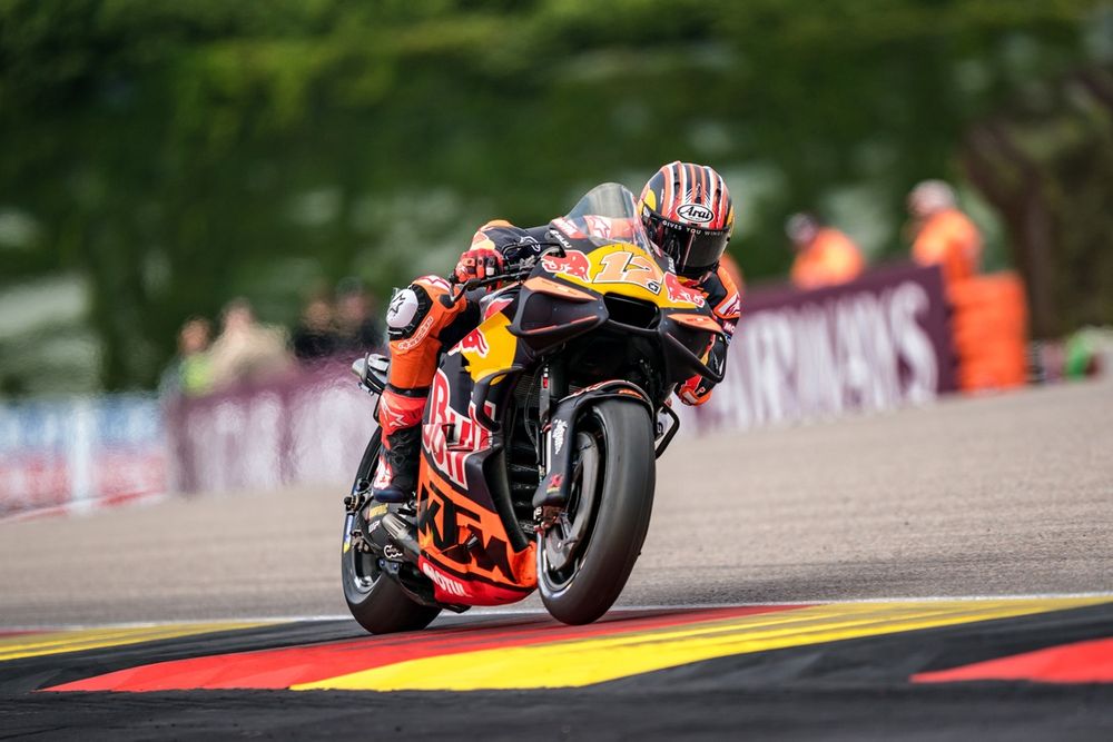 Maverick Viñales sur sa KTM lors du Grand Prix de Red Bull Ring