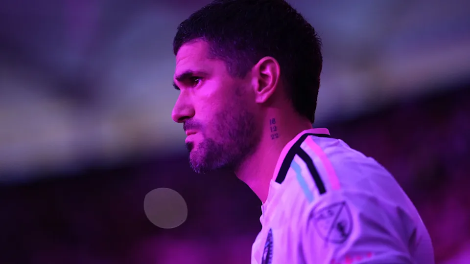 Paul Hernandez et Casemiro sur le terrain d'Inter Miami