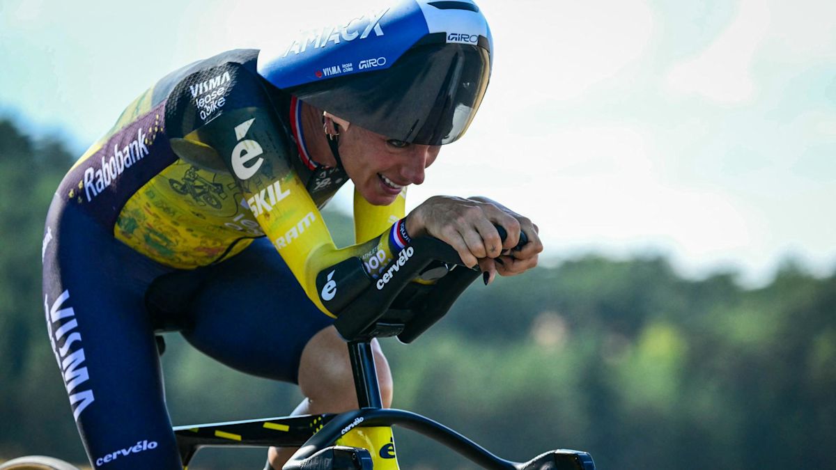 Tour de France femmes : Pauline Ferrand-Prévot rate le contre-la-montre, coup dur du doublé