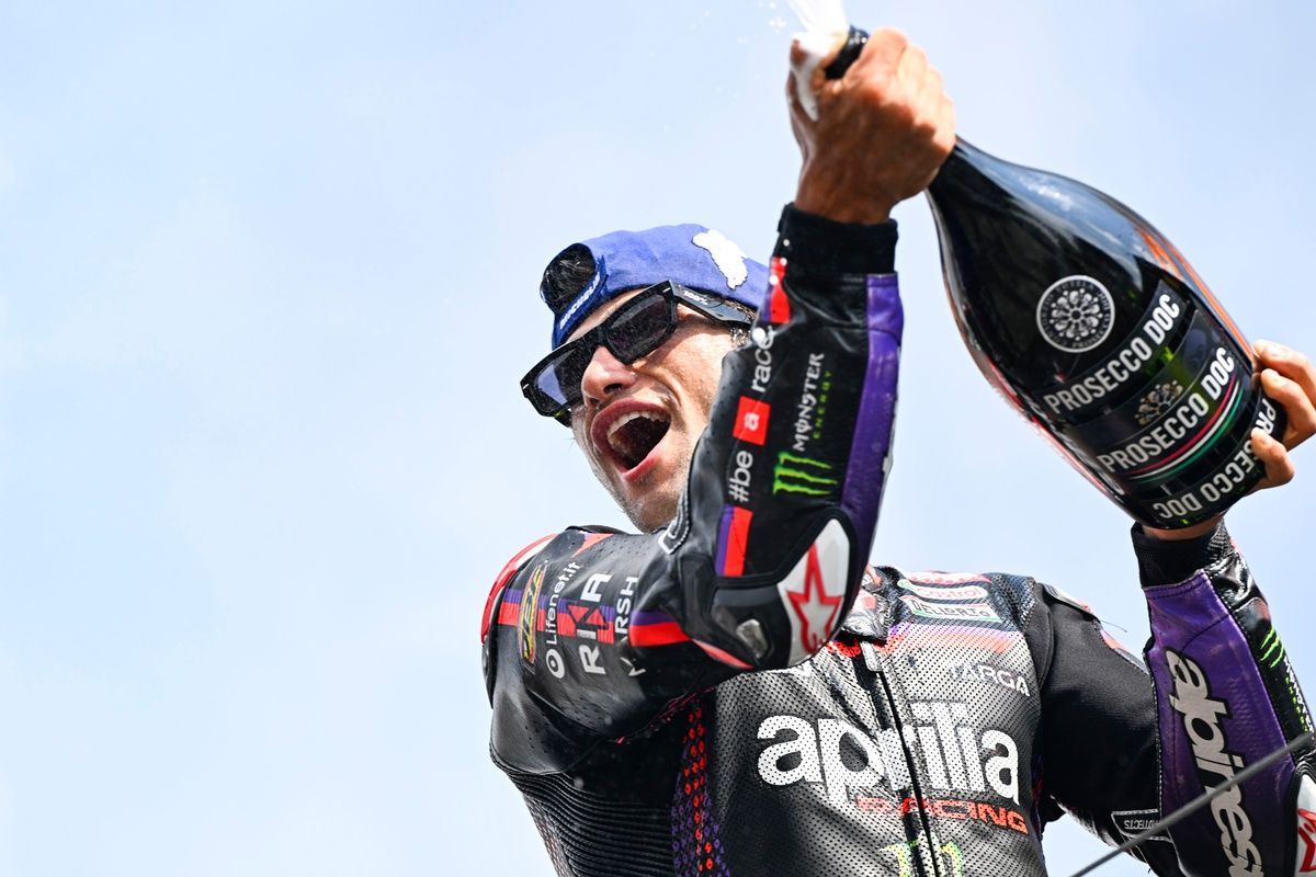 Jorge Martín en tête du championnat à mi-saison