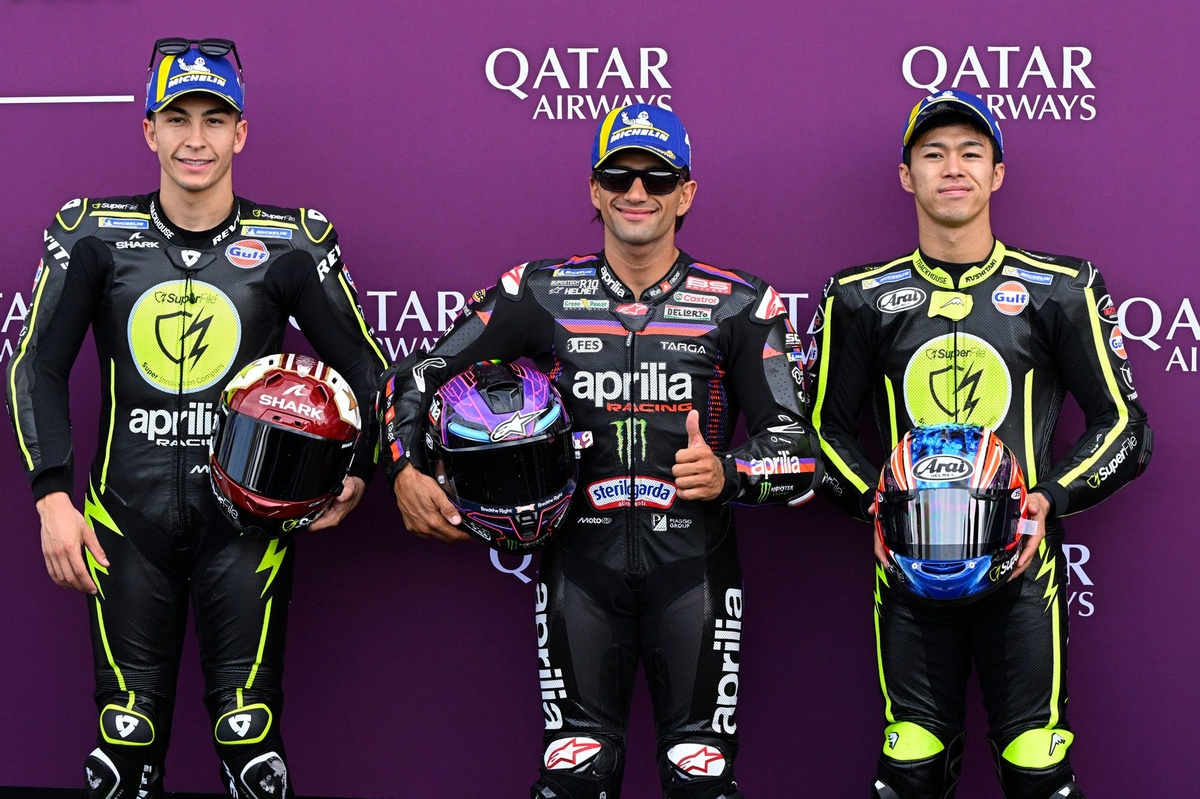 La grille de départ du Grand Prix de Grande-Bretagne MotoGP