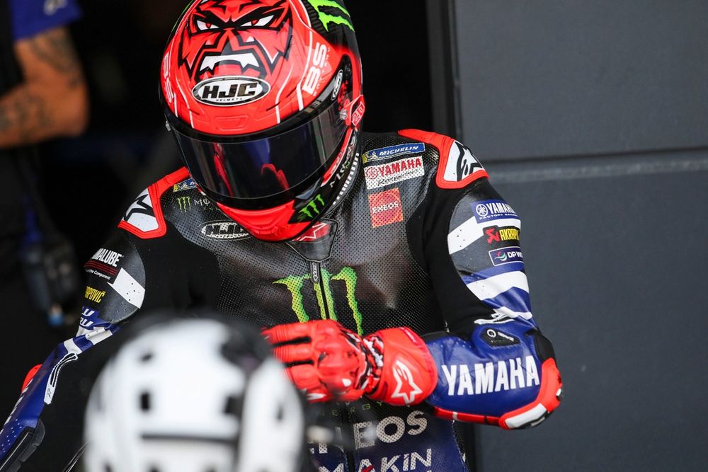 Fabio Quartararo sur la Yamaha Factory Racing, aperçu du paddock