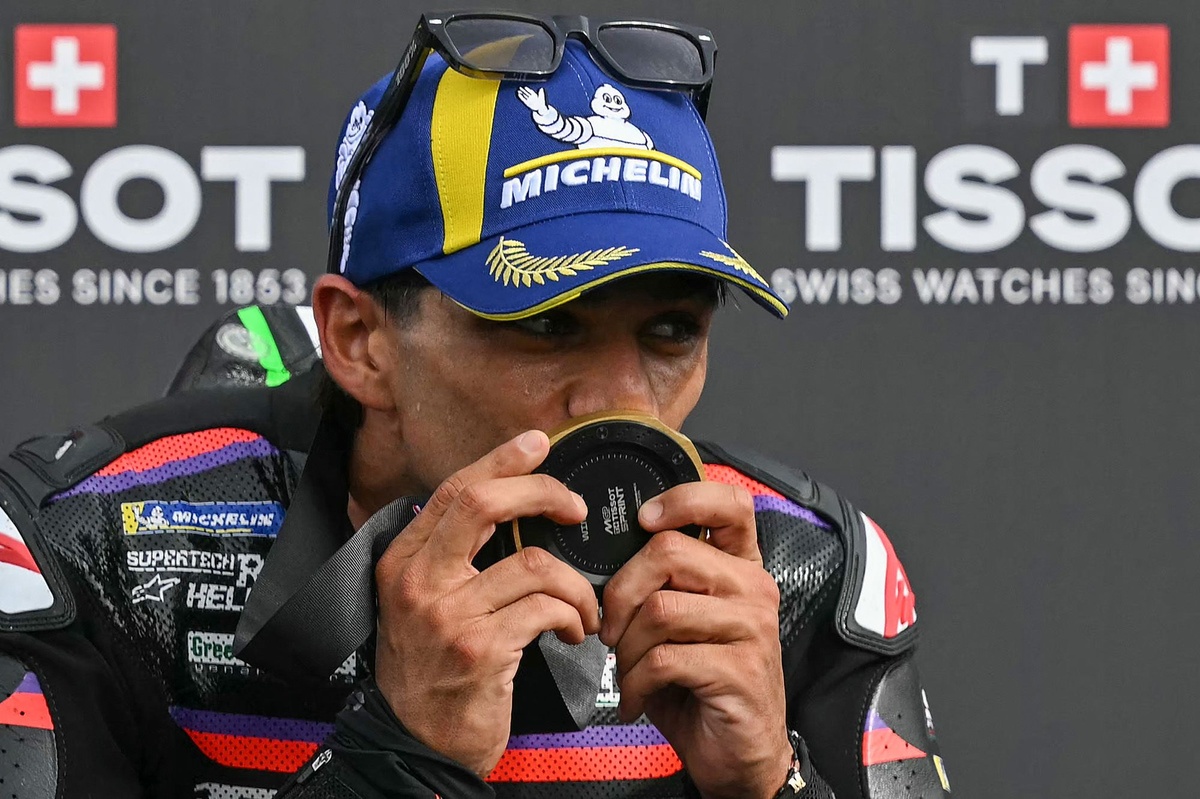 Jorge Martín s’impose et offre le premier triplé sprint à Aprilia