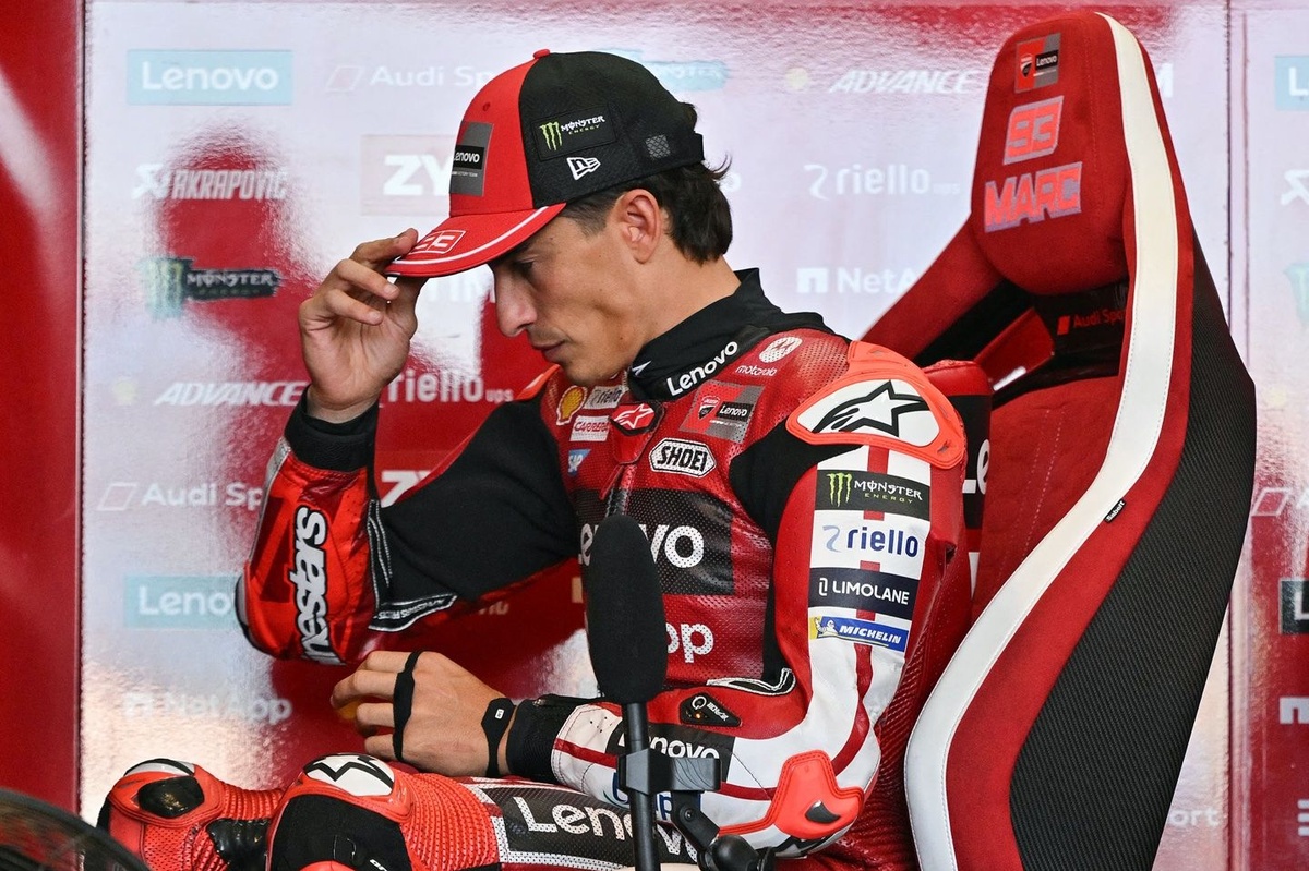 Quel a été le problème de Marc Márquez à Silverstone ? "Moi-même"