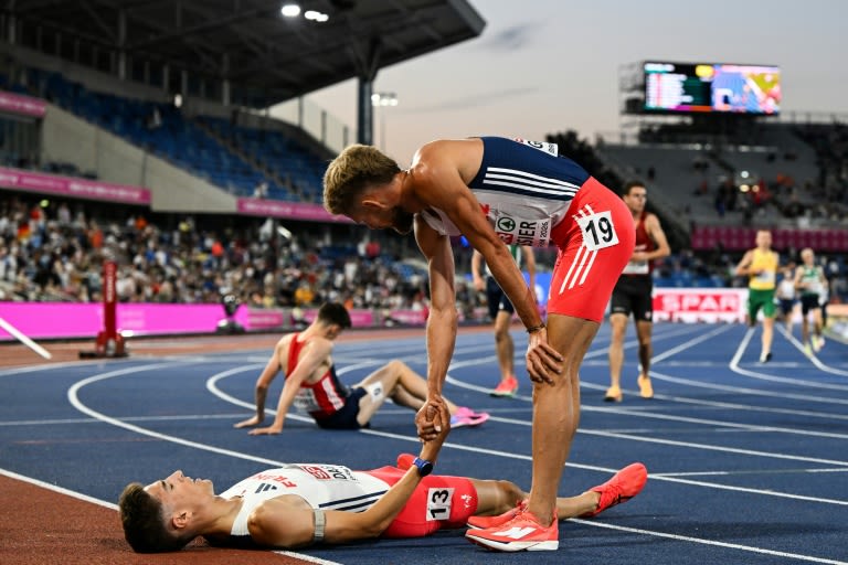 Euro d'athlétisme: l'émotion de Daguinos en bronze sur 5.000 m, la désillusion de Gressier