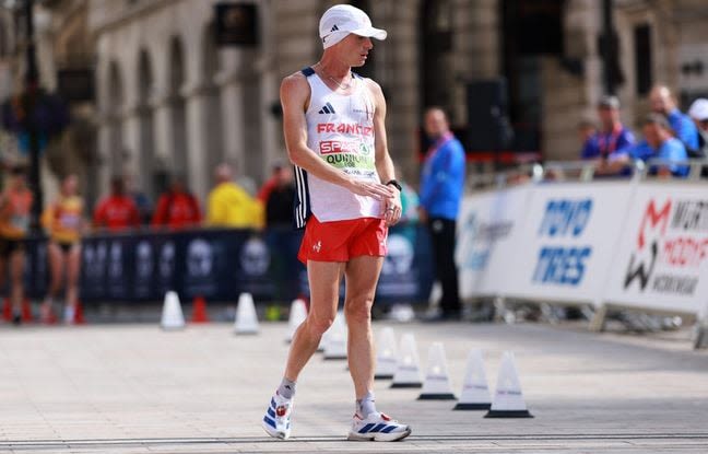 Championnats d’Europe d’athlétisme : « Il était sur la planète Mars »… Aurélien Quinion héroïque sur le marathon marche