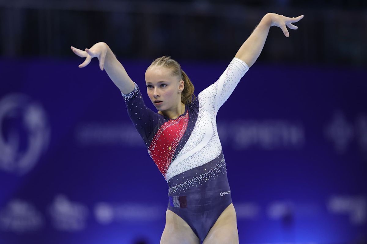 Championnats d'Europe de gymnastique: la Française Elena Colas médaillée d'or à la poutre à seulement 16 ans