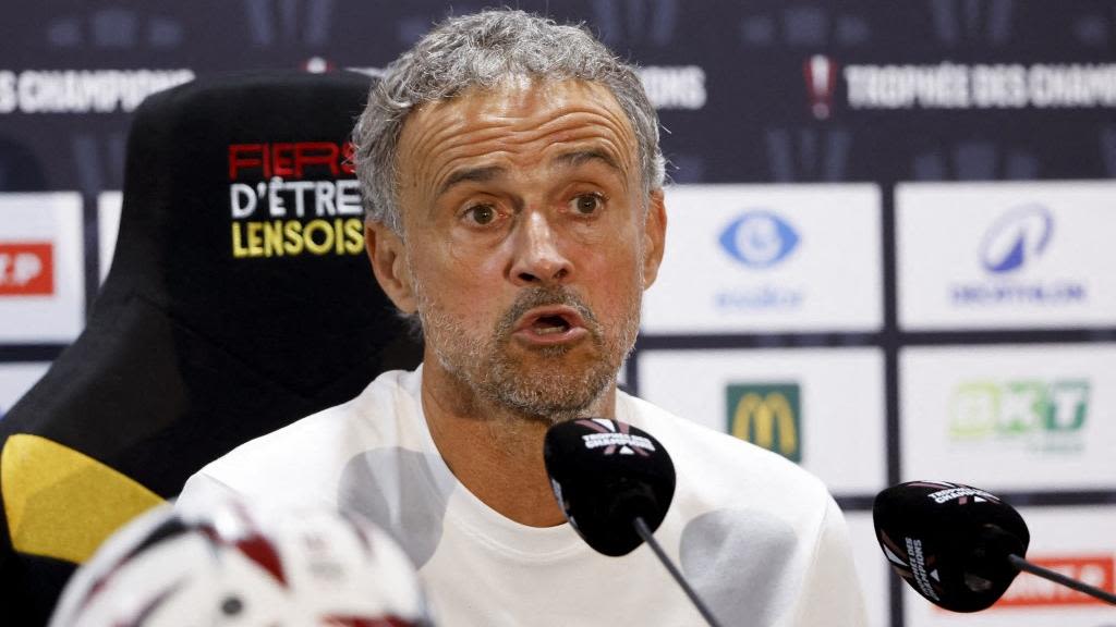 PSG chute au Trophée des champions, mais Luis Enrique reste satisfait