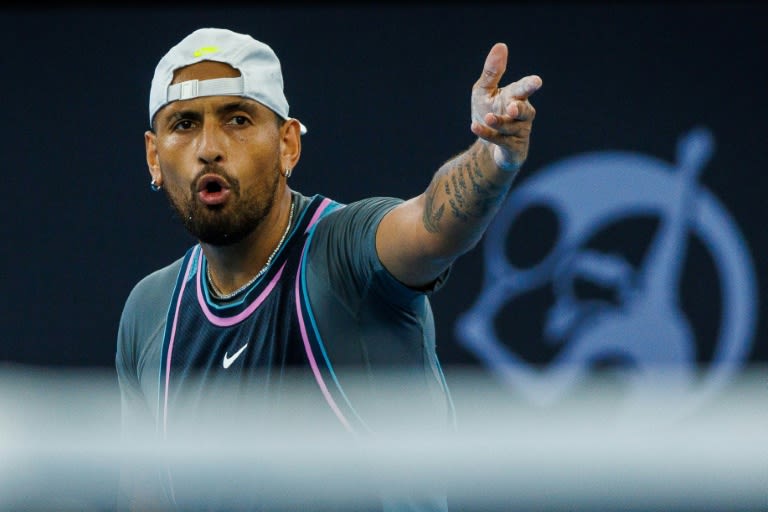 Tennis: Kyrgios rattrapé par un contrôle positif à la cocaïne