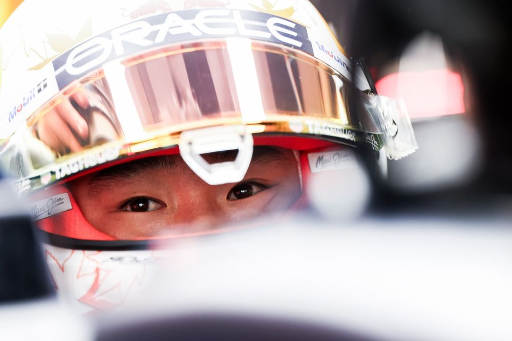 Yuki Tsunoda saisissant l’opportunité de piloter à Zandvoort