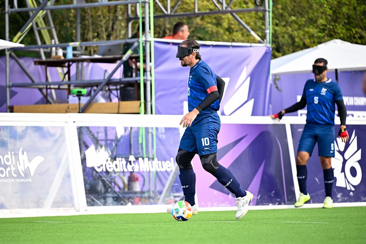 Cécifoot : petit pont, contact – Villeroux déclenche show en finale euro vs Angleterre
