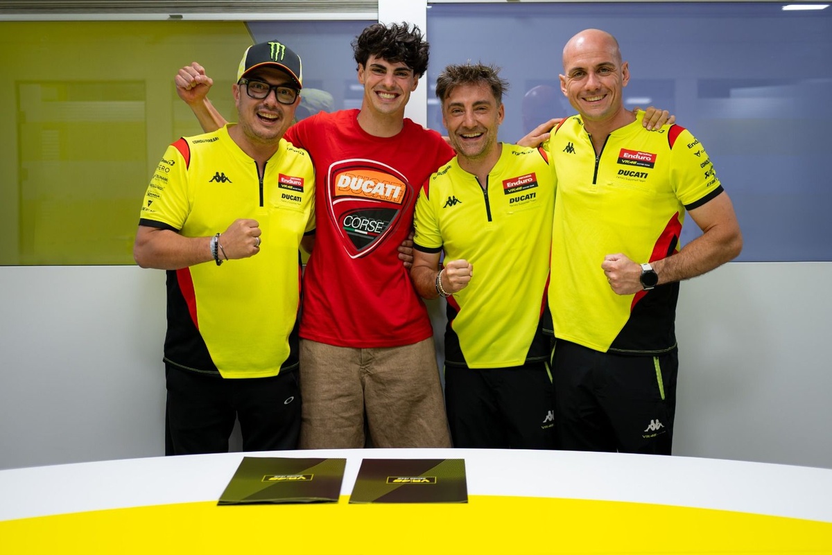 VR46 confirme le recrutement de Fermín Aldeguer pour 2 ans