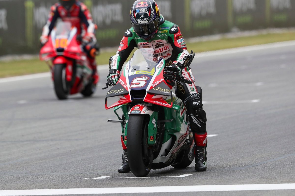 Johann Zarco satisfait de l’interdiction du correcteur d’assiette à l’avant