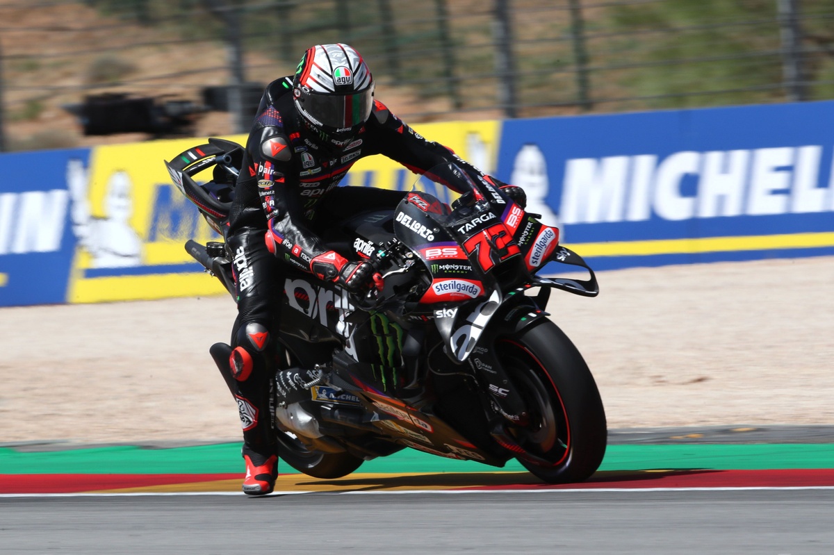 La grille de départ du Grand Prix d'Aragón MotoGP