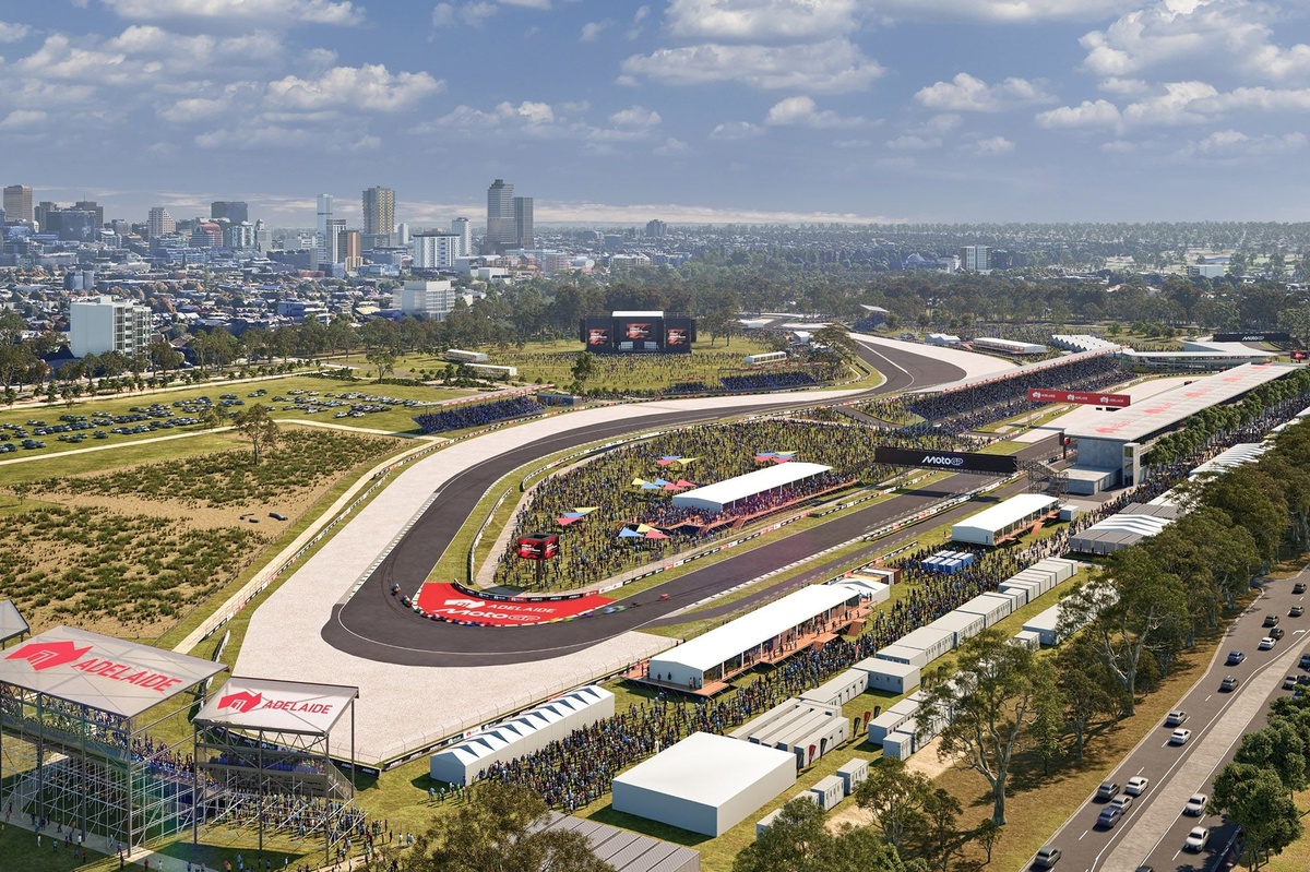 Le MotoGP dévoile le tracé du circuit urbain d'Adélaïde