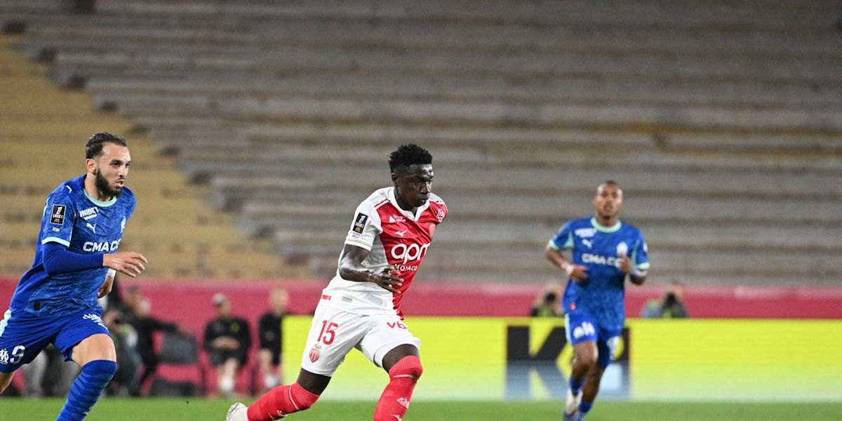 Lamine Camara dans le onze de Monaco face à l'OM