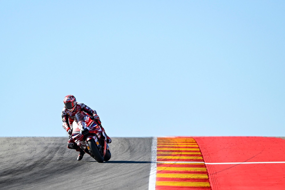 Pecco Bagnaia tributaire des caprices d'un grip intermittent