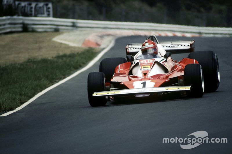 Niki Lauda au Grand Prix d'Allemagne 1976, Ferrari 312T2