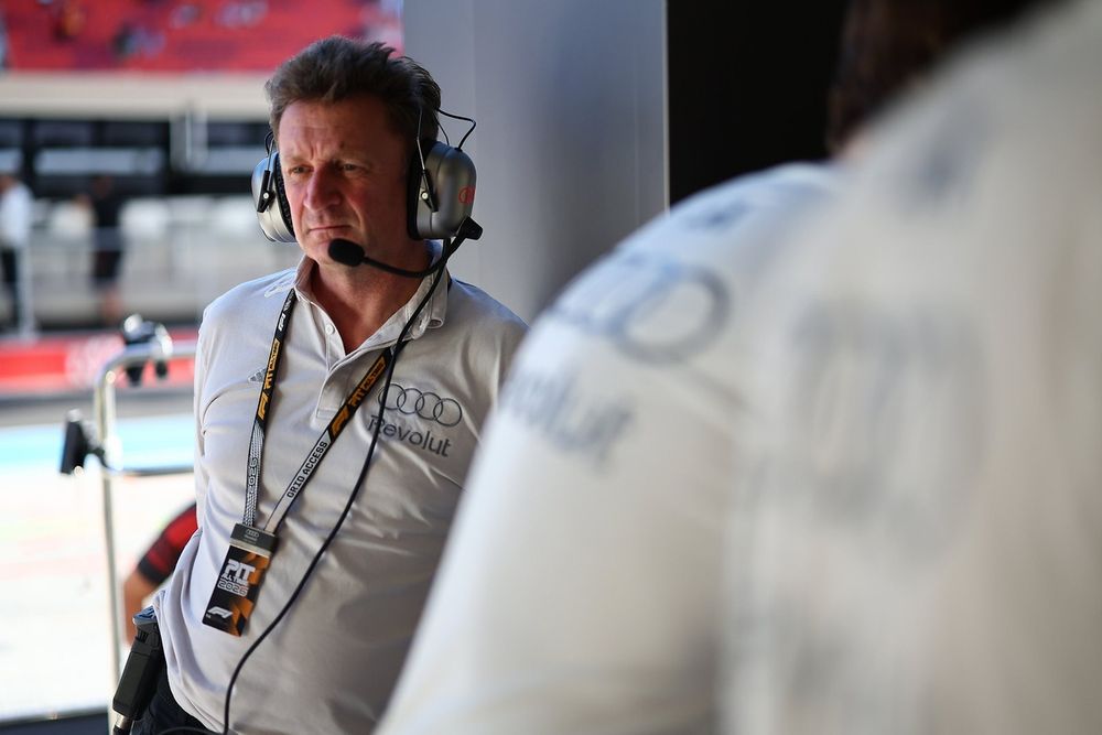 Allan McNish, directeur de la compétition d'Audi F1 Team.