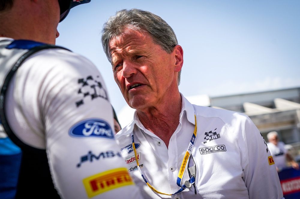 Malcolm Wilson, directeur de l'équipe M‑Sport, évoquant l'objectif d'attirer un constructeur chinois