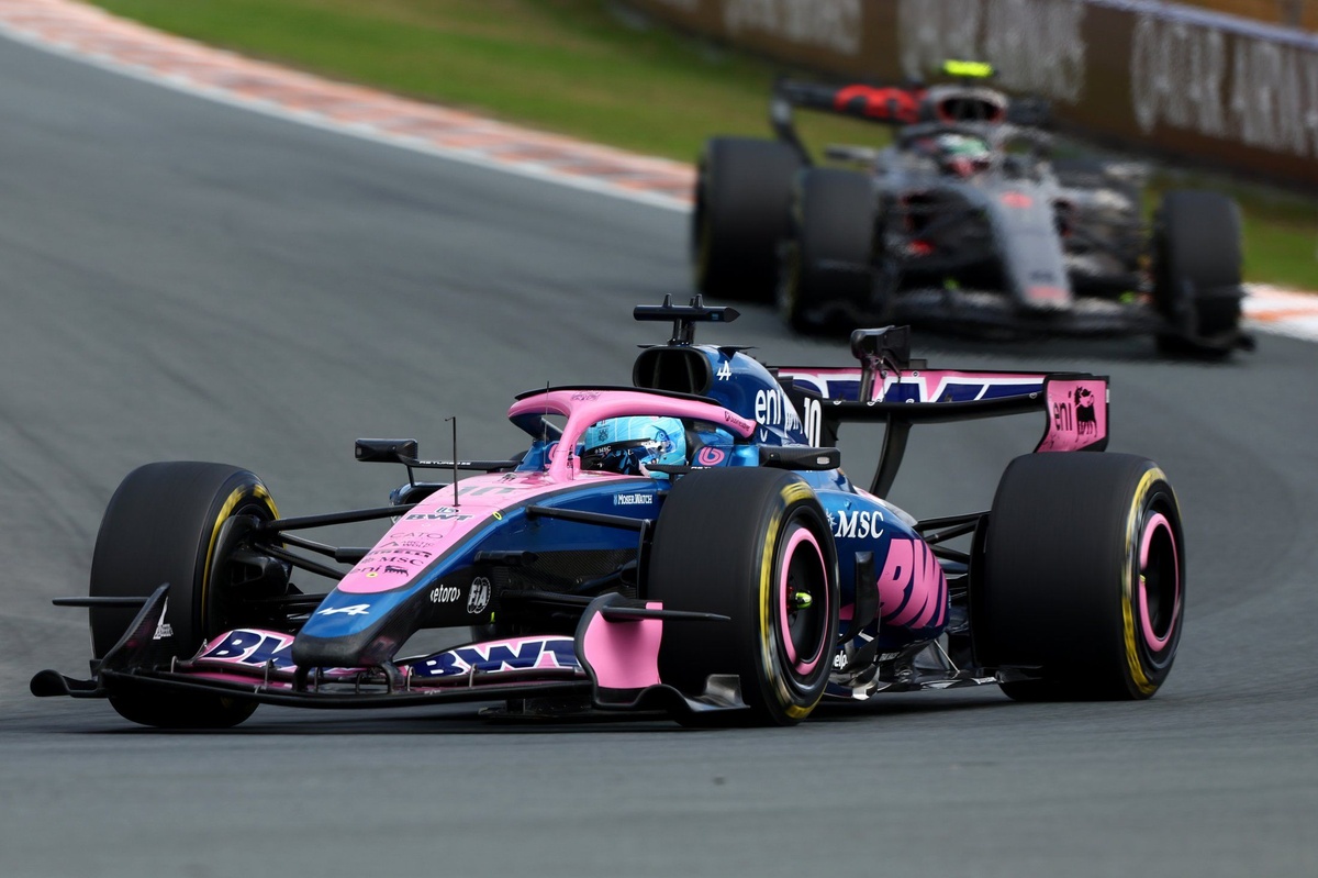 Pierre Gasly d'Alpine à Zandvoort, Grand Prix des Pays-Bas 2026