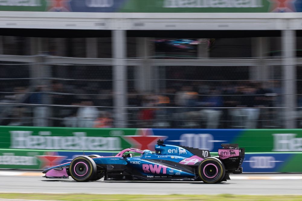 Pierre Gasly pilotant l’Alpine A526 au GP des Pays-Bas 2026