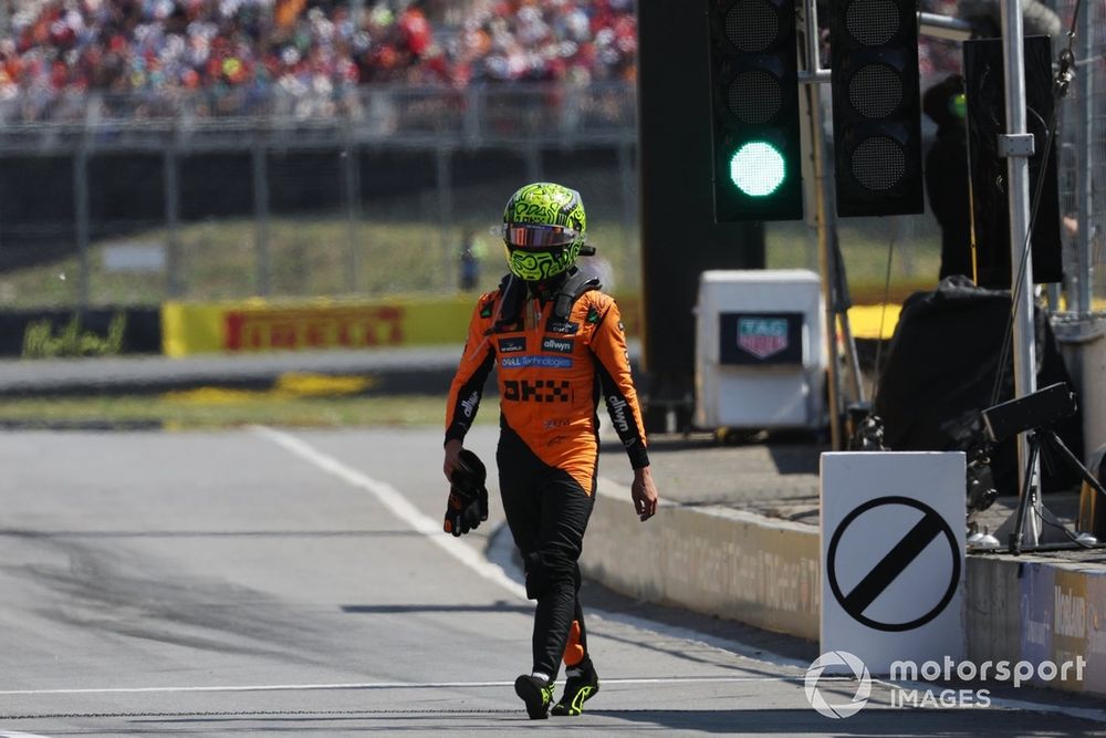 Lando Norris après sa victoire à Hongrie 2026