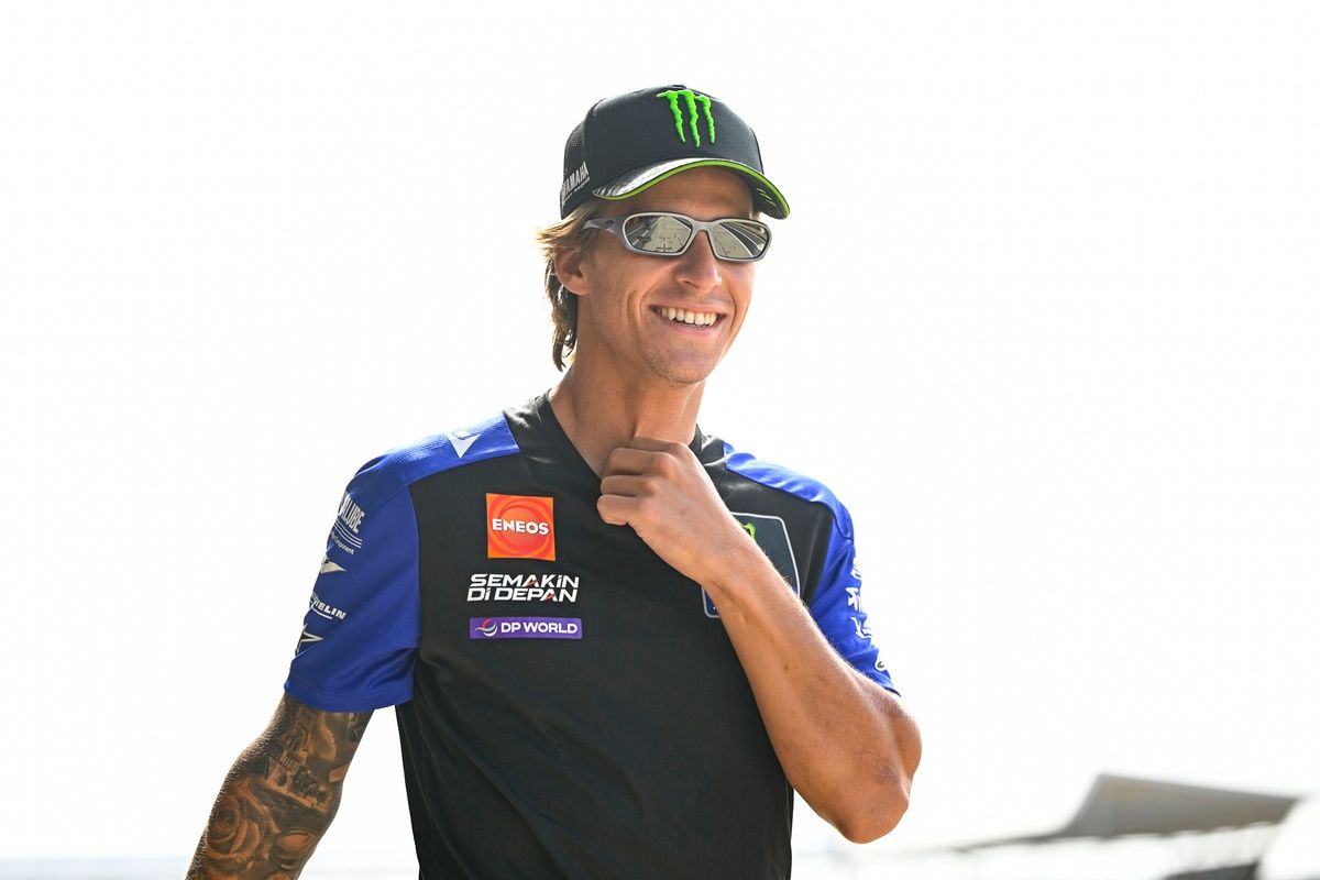 Fabio Quartararo annonçant son transfert anticipé vers Honda en janvier