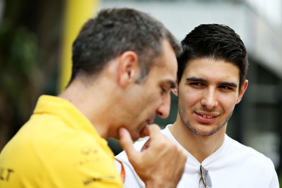 Renault a d'abord choisi Esteban Ocon avant de se tourner vers Daniel Ricciardo