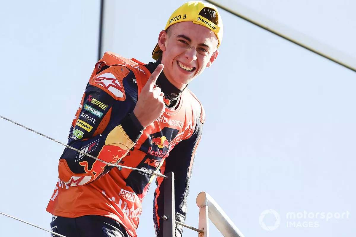 Pedro Acosta champion Moto3 dès sa première saison