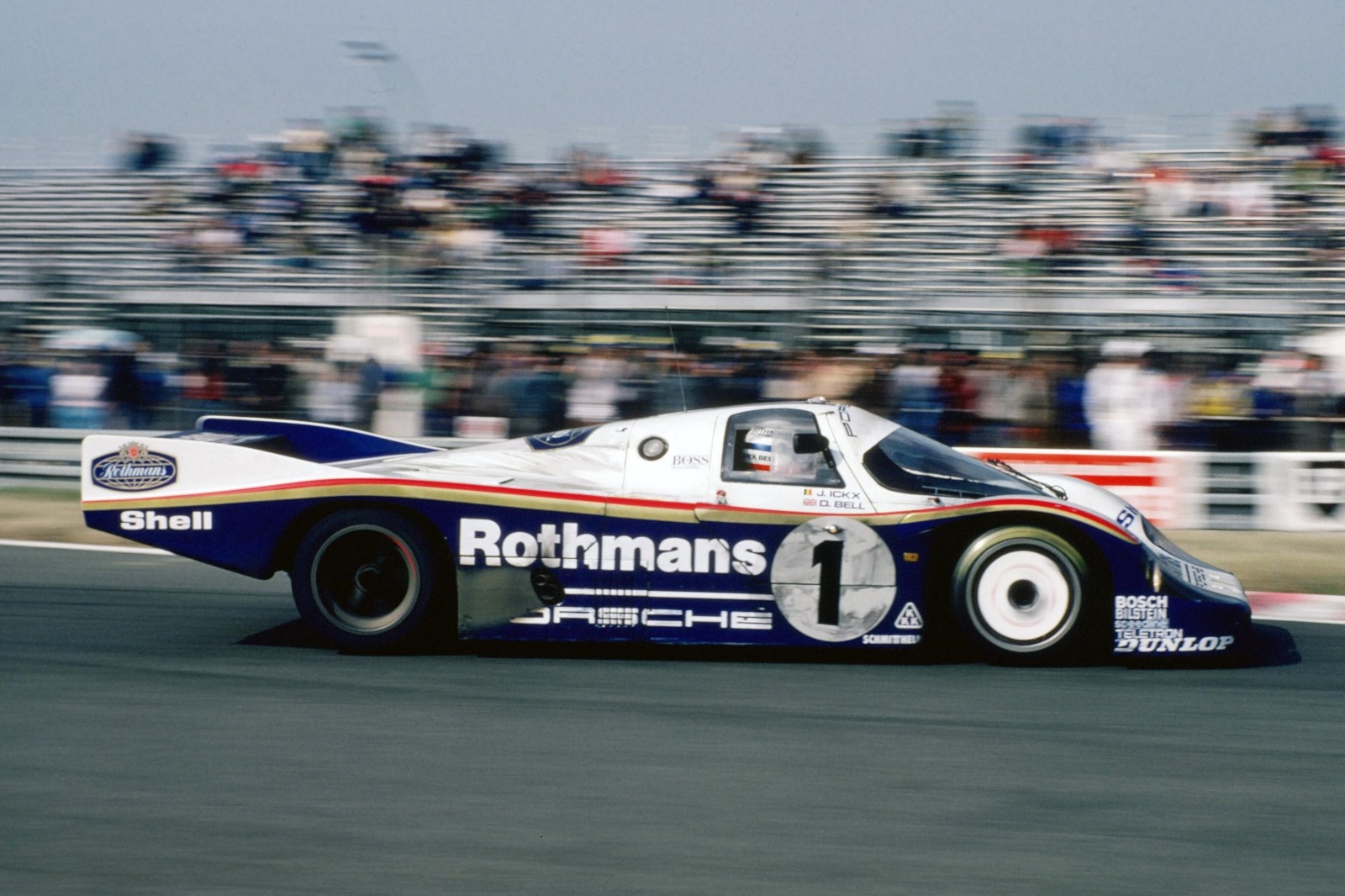 Porsche 956 victorieuse aux 24 Heures du Mans entre 1982 et 1985