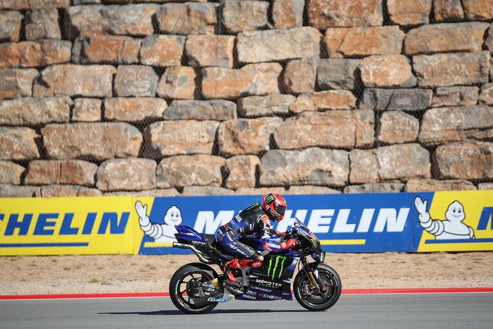 Fabio Quartararo ne ressent aucune amélioration avec les nouveautés Yamaha au GP d'Aragón