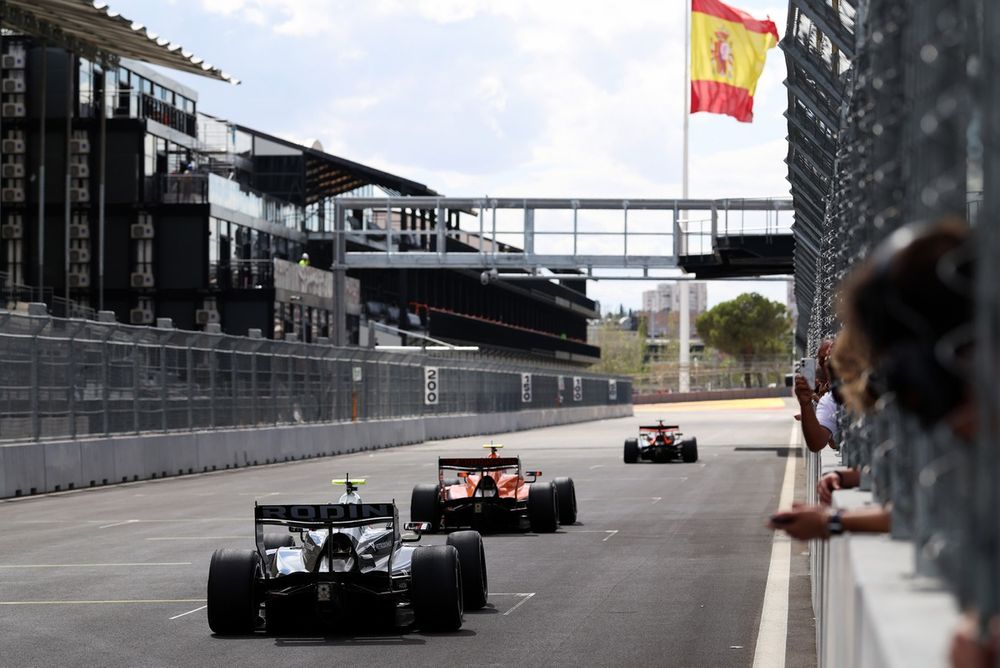 Vue du nouveau circuit Madring, futur hôte du Grand Prix d'Espagne