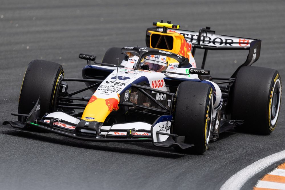 Yuki Tsunoda au volant de la Racing Bulls lors du sprint de Zandvoort