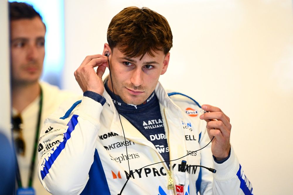 Victor Martins en tant que réserviste chez Williams à Spa-Francorchamps