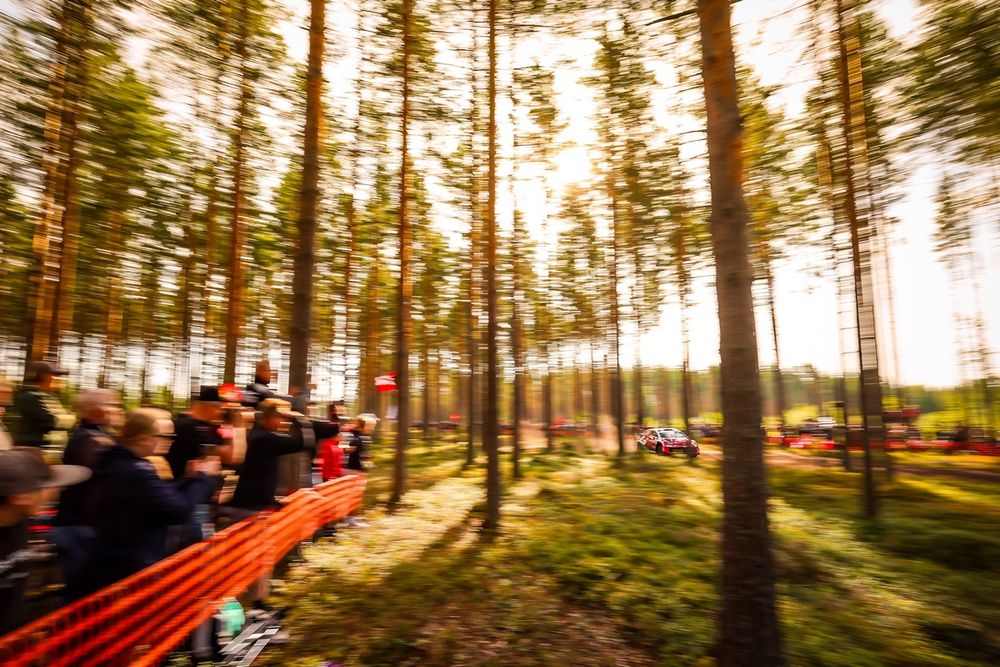 Sami Pajari et Marko Salminen, Toyota Gazoo Racing WRT, au Rallye de Finlande