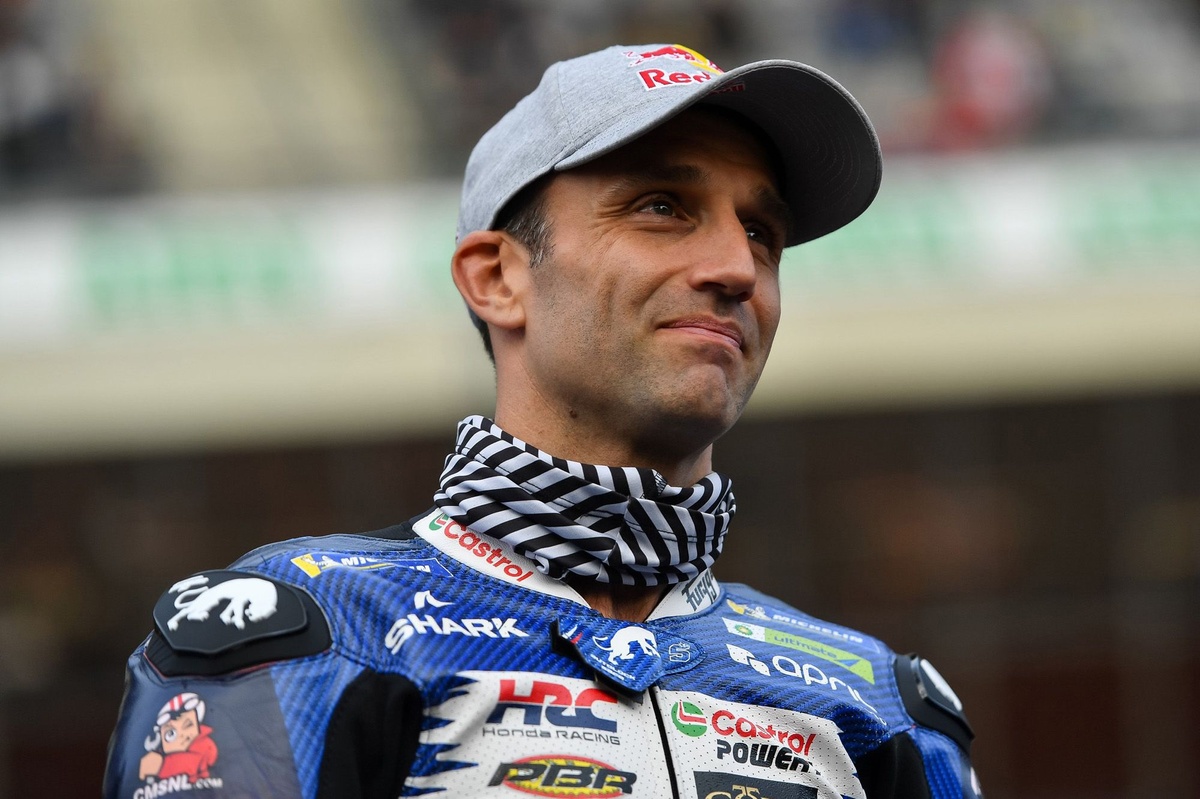 Johann Zarco en tenue LCR Honda