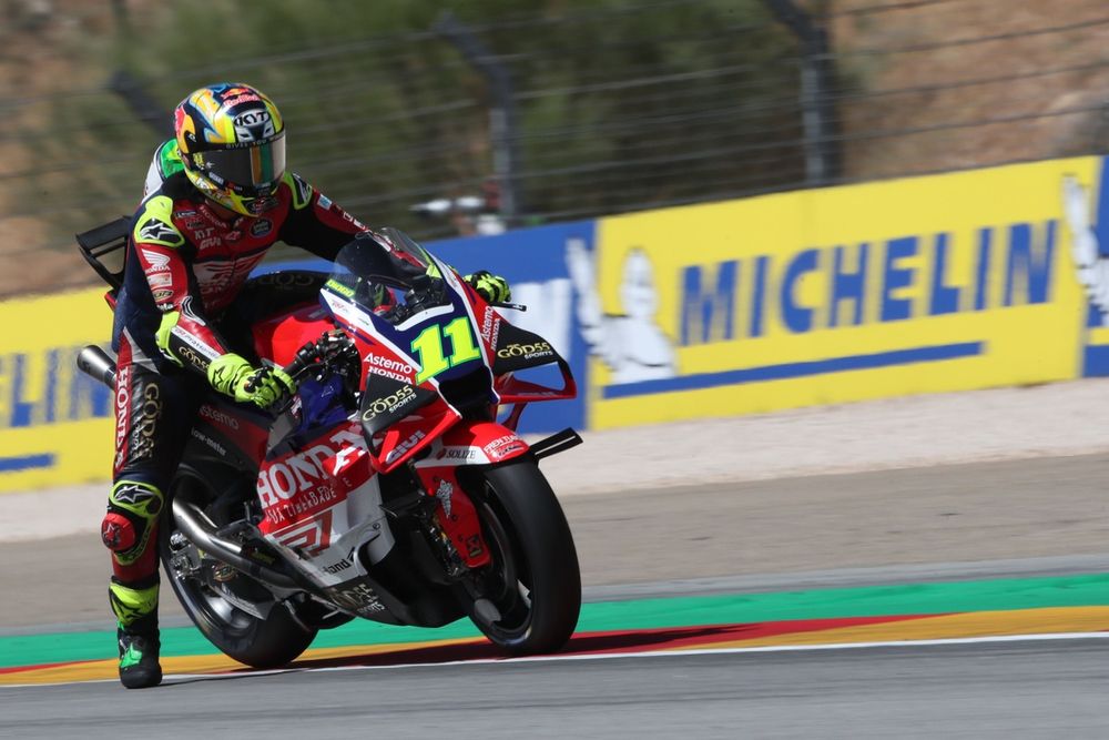 Diogo Moreira aux couleurs de l’équipe LCR Honda