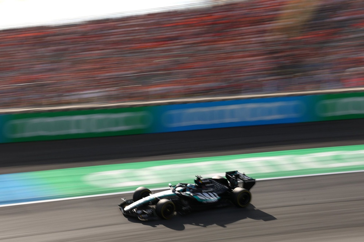 Mercedes perplexe face à son rythme "médiocre" dans les virages rapides de Zandvoort